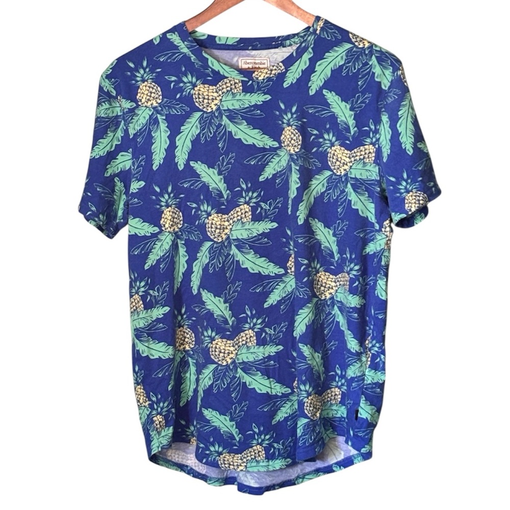 Abercrombie & Fitch Pineapple Short Sleeve T-Shirt Size Medium